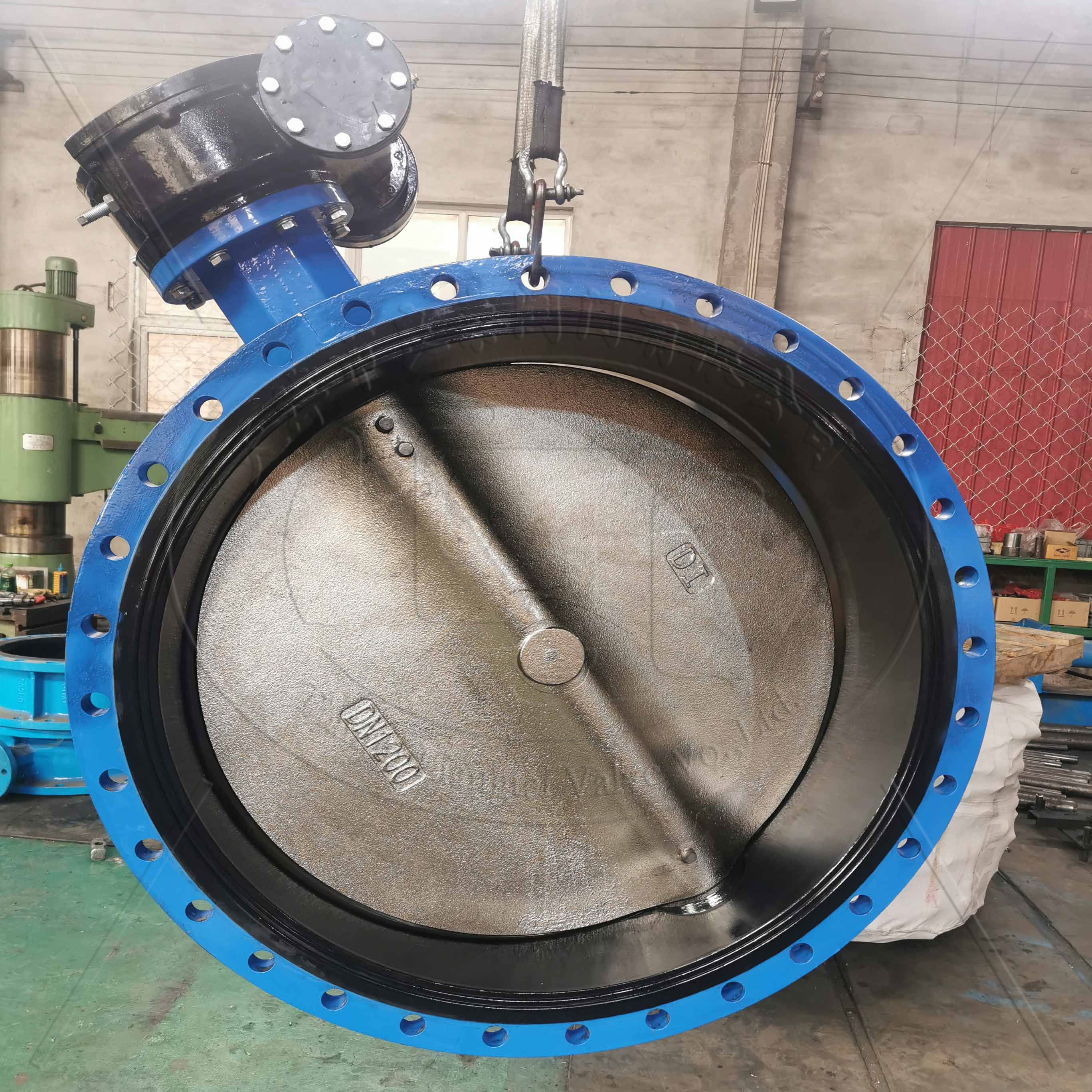 大口径法兰蝶阀